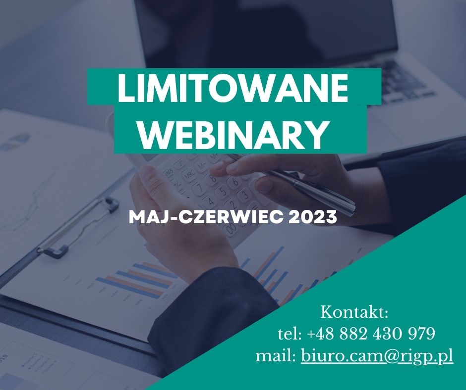 Limitowane webinary o tematyce dotyczącej ODR (e-mediacji) oraz mediacji pracowniczych i gospodarczych