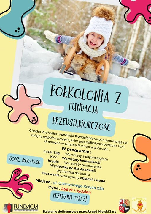 Półkolonia w czasie ferii zimowych
