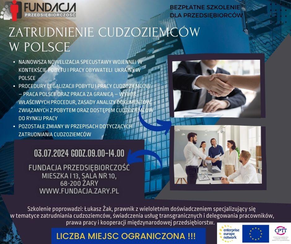 “Zatrudnienie cudzoziemców w Polsce “